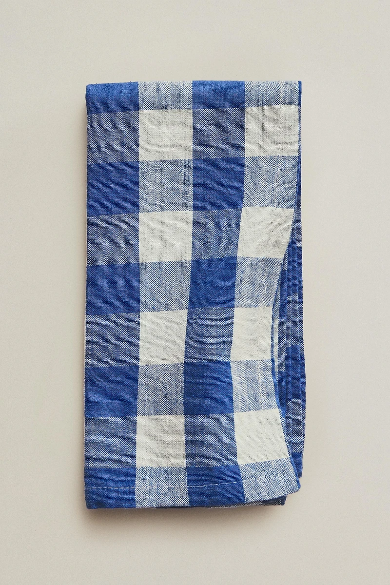 CHECKERED NAPKINS (PACK OF 2)