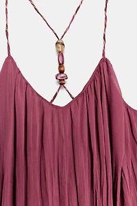ROBE FLUIDE À FANTAISIE