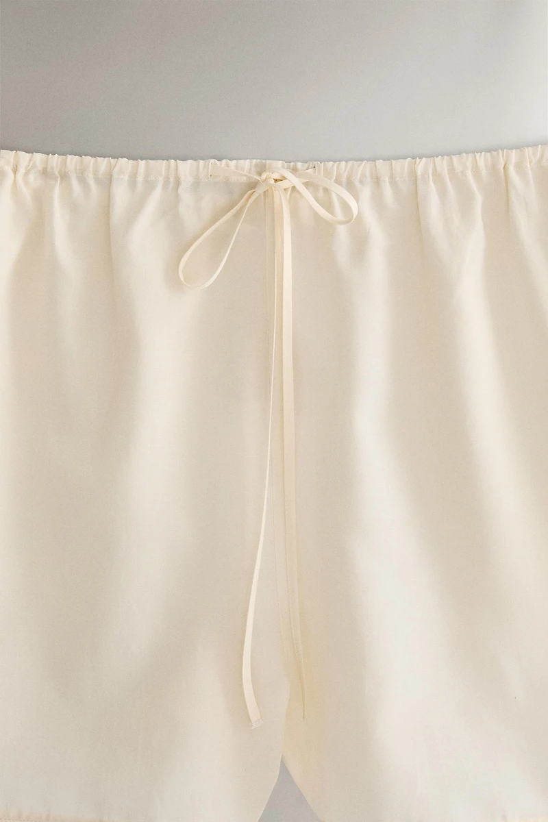 SILK COTTON SHORTS