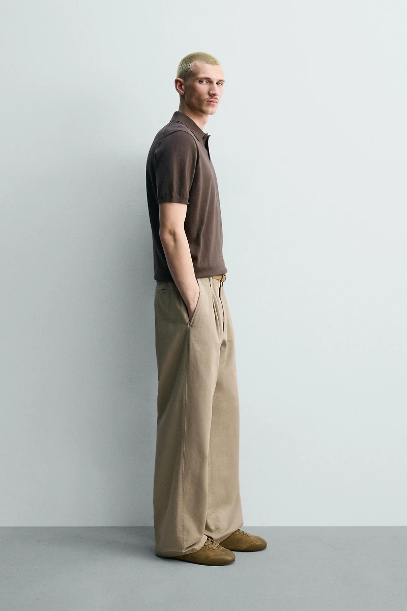 REGULAR FIT KNIT POLO SHIRT