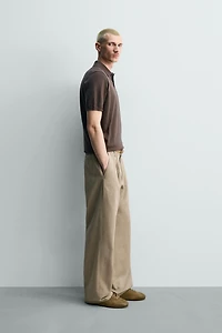 REGULAR FIT KNIT POLO SHIRT