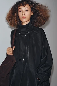 ZW COLLECTION FLUID BOMBER JACKET