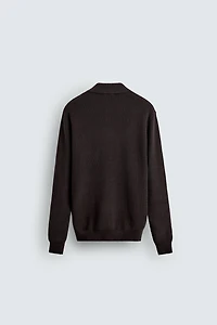 PEARLESCENT KNIT POLO SHIRT