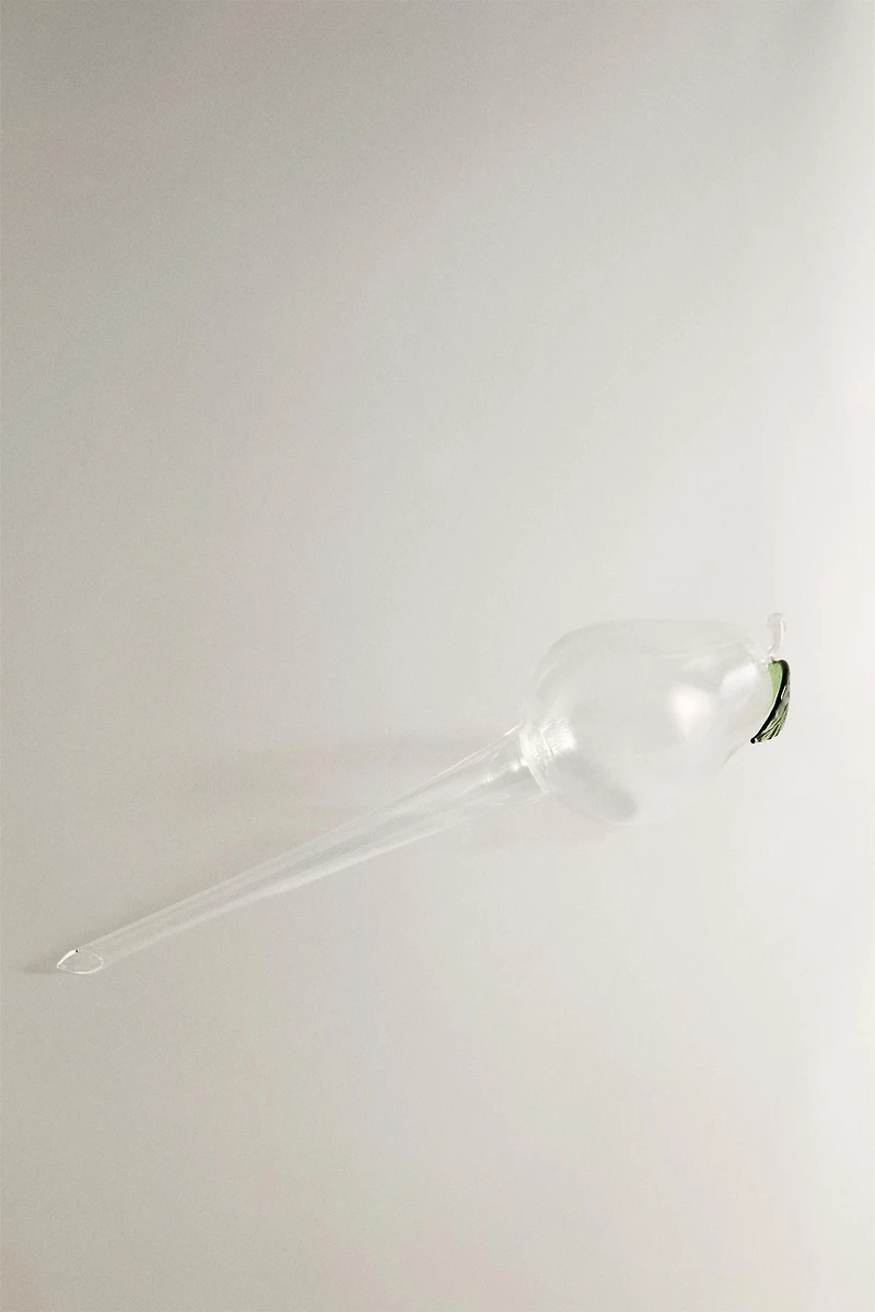PEAR-SHAPED BOROSILICATE SELF-WATERING BUBBLE