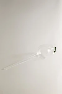 PEAR-SHAPED BOROSILICATE SELF-WATERING BUBBLE