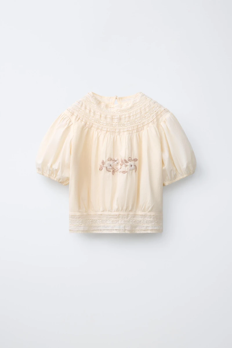 BLOUSE BRODÉE