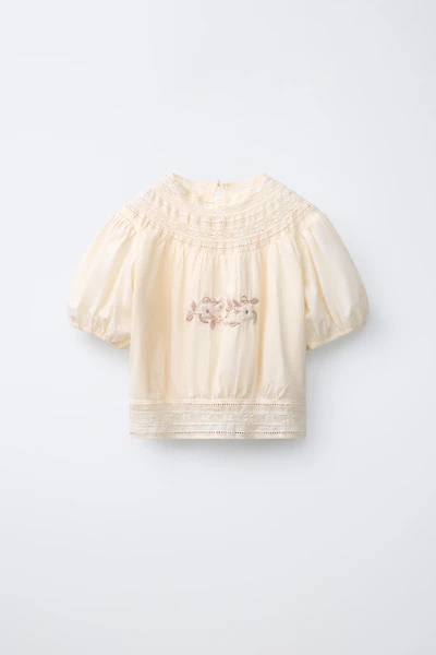 EMBROIDERED BLOUSE
