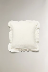 CHILDREN'S TEXTURED THROW PILLOW COVER