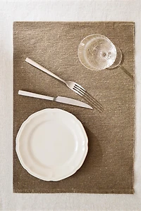 SET DE TABLE TRESSÉ (LOT DE 2)