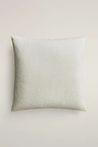 COTTON JACQUARD THROW PILLOW COVER