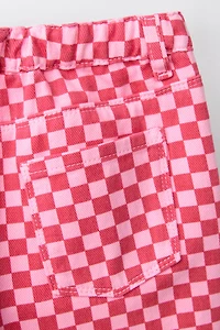 CHECKERED CULOTTES
