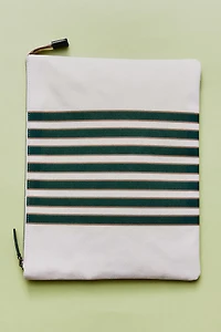 STRIPED TRAVEL BAG