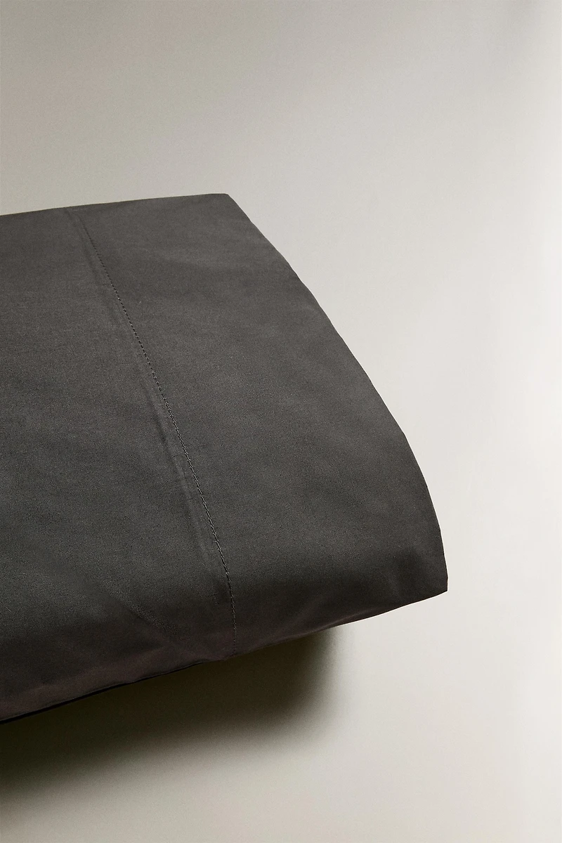 PERCALE COTTON PILLOWCASE ( THREAD COUNT
