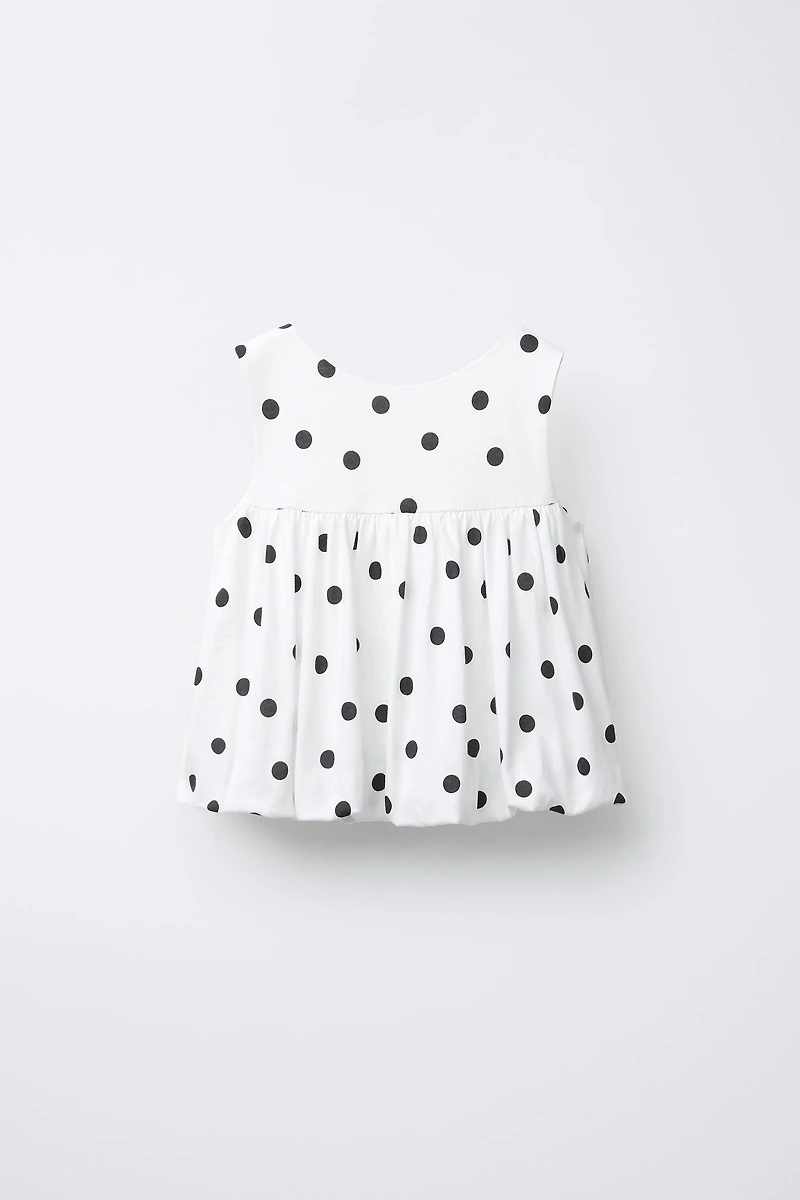 T-SHIRT BALLON À POIS