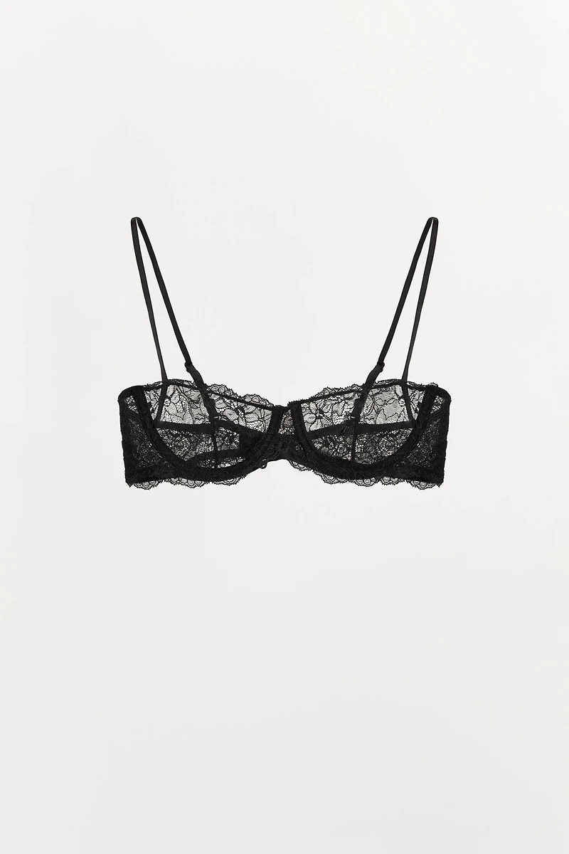 UNDERWIRE LACE BRA