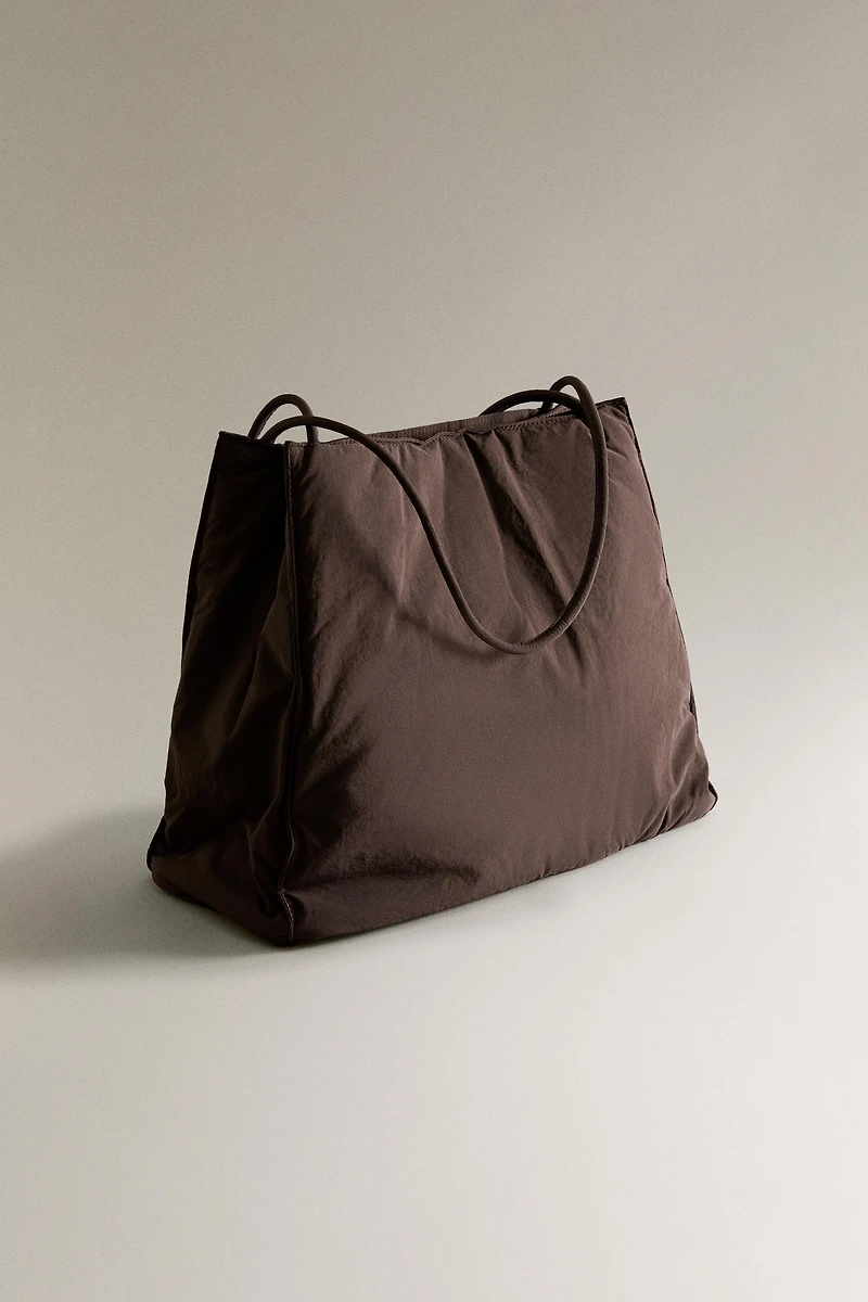 TECHNICAL FABRIC TOTE BAG