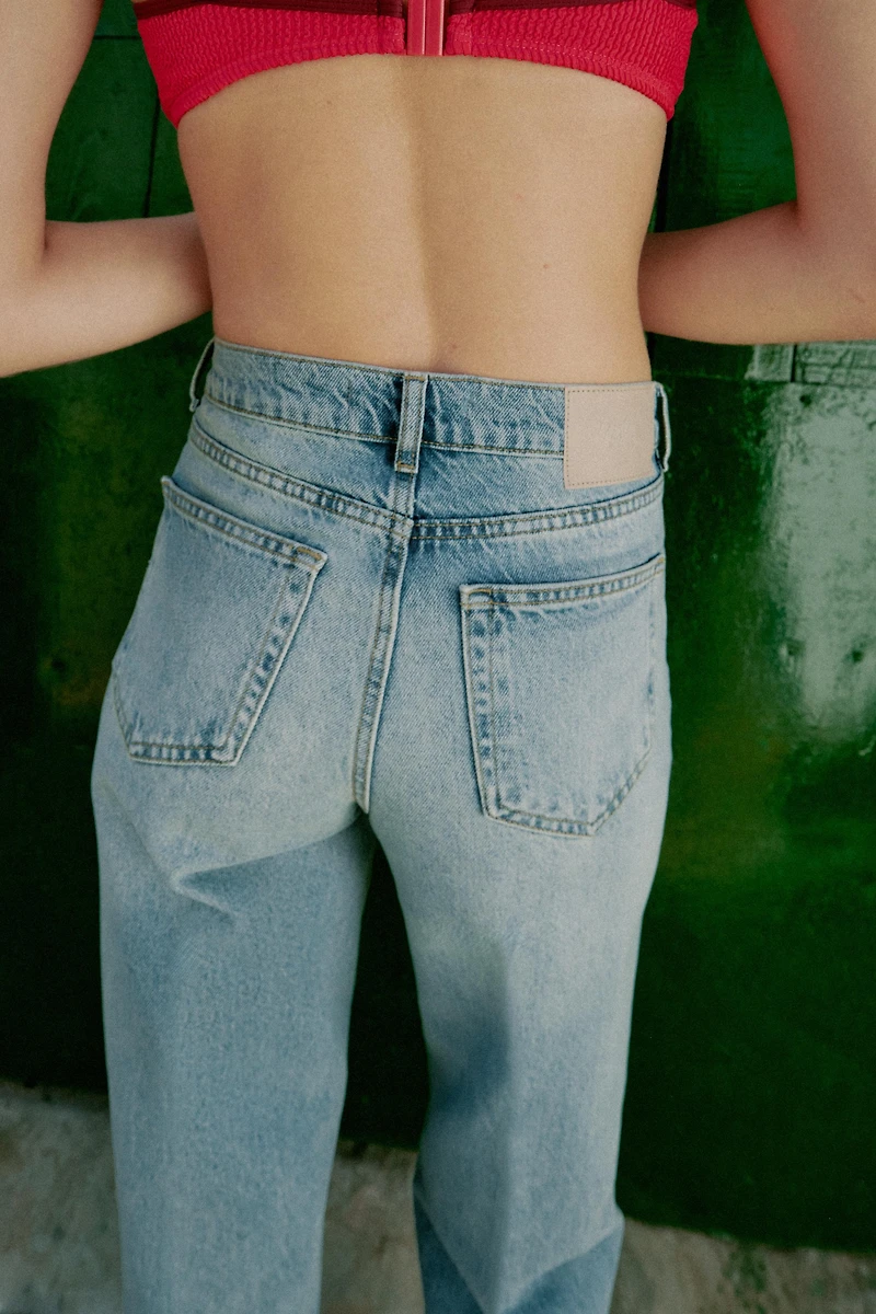 Z1975 HI-RISE STRAIGHT JEANS