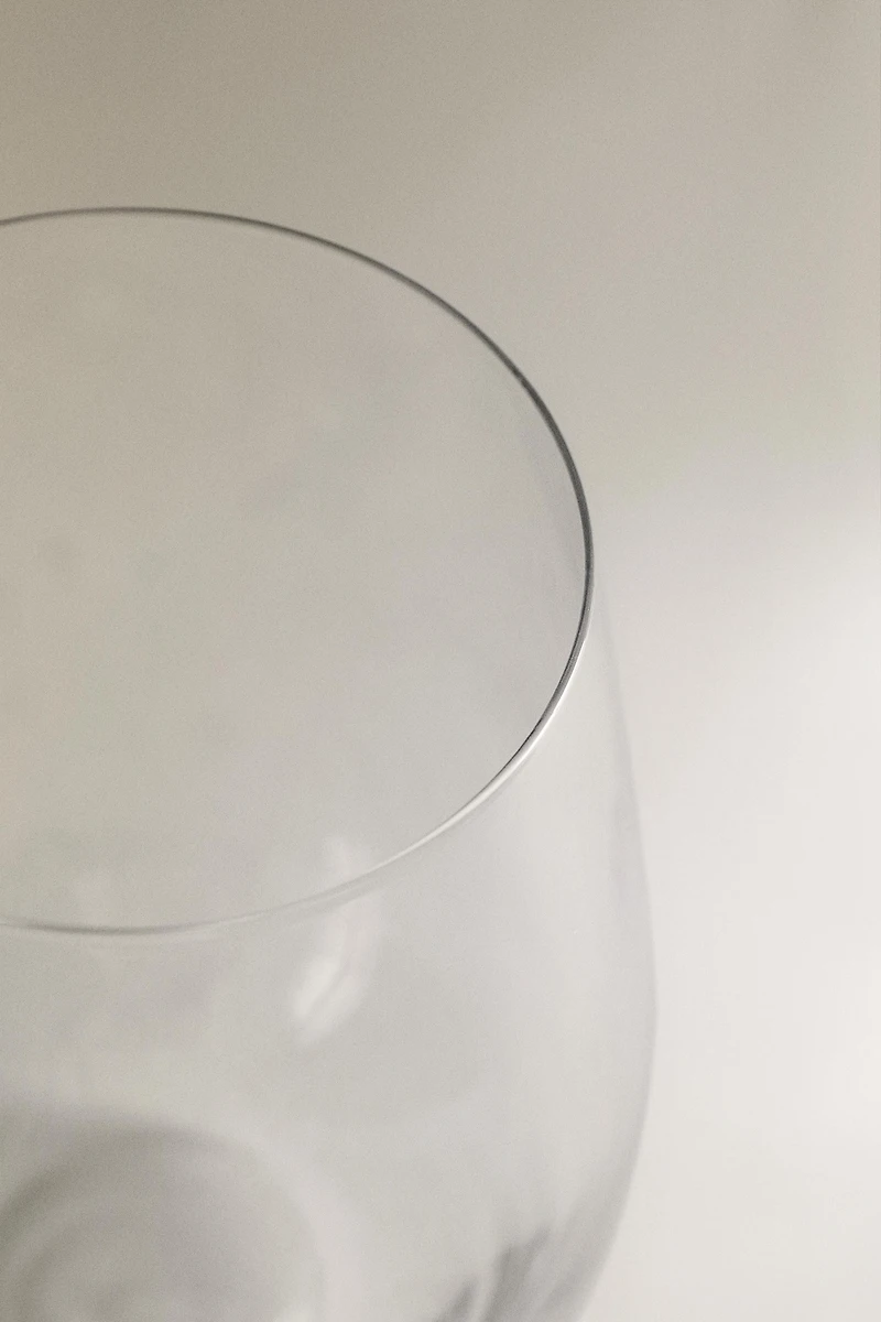 SET OF ROUNDED GLASS TUMBLERS (SET OF 3)