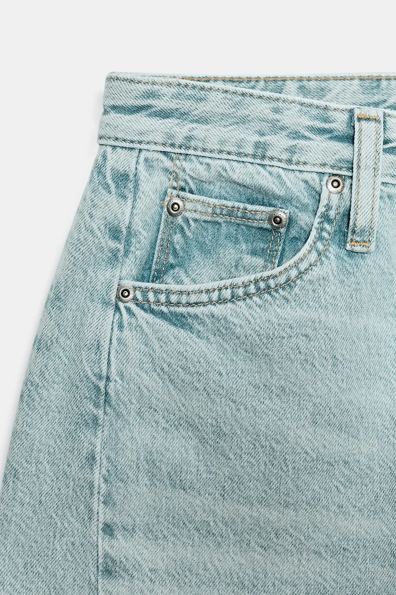 ZW COLLECTION ANKLE RELAXED MID-RISE JEANS