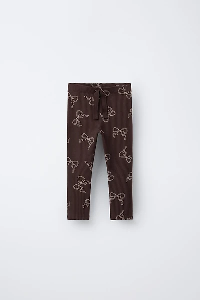 LEGGING CÔTELÉ IMPRIMÉ