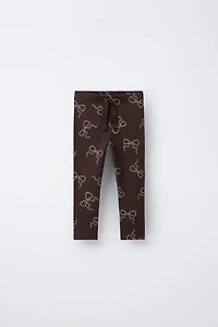 LEGGING CÔTELÉ IMPRIMÉ