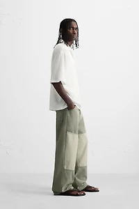 CHEMISE STRUCTURÉE EFFET FROISSÉ