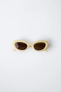 LUNETTES DE SOLEIL EN PÂTE ONDULÉE