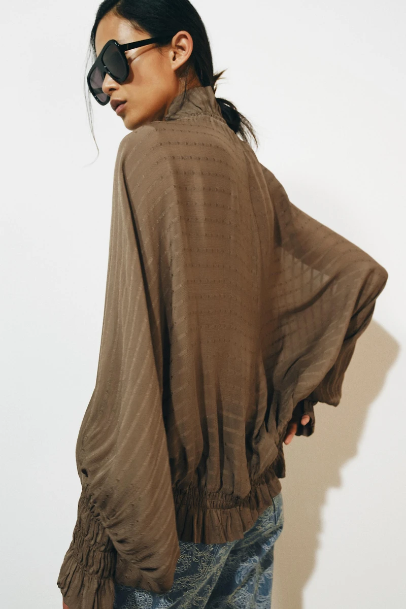 ZW COLLECTION RUCHED BLOUSE