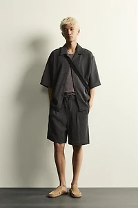 TEXTURED RELAXED FIT SHIRT