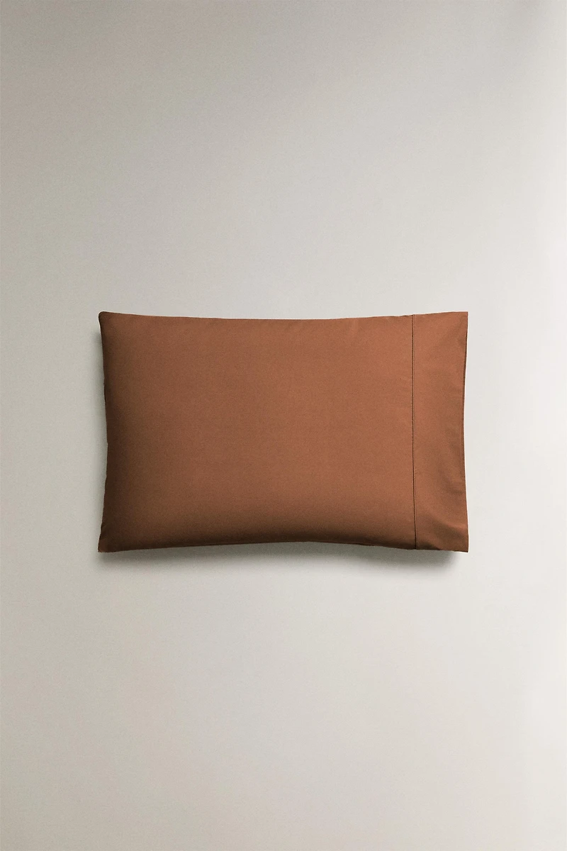 PERCALE COTTON PILLOWCASE ( THREAD COUNT