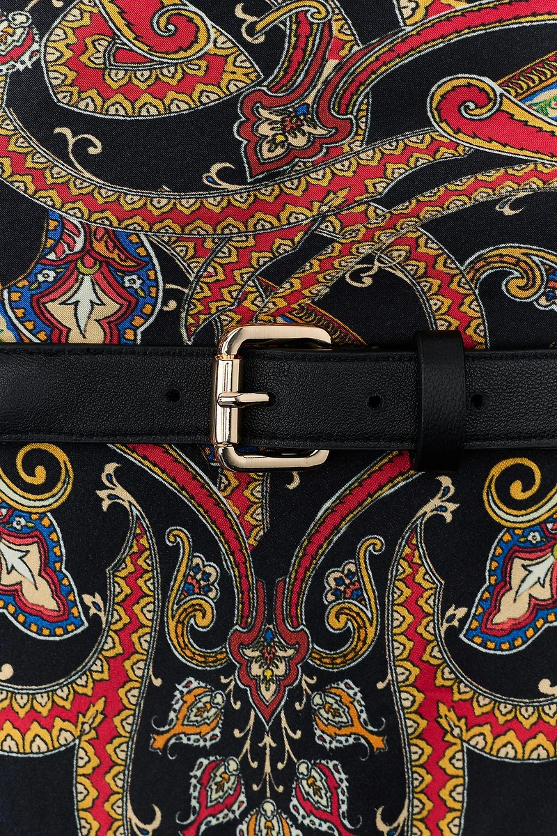 CEINTURE FOULARD IMPRIMÉE