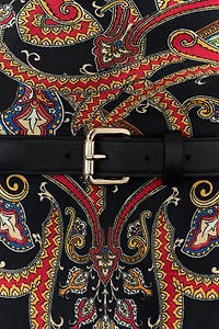 CEINTURE FOULARD IMPRIMÉE