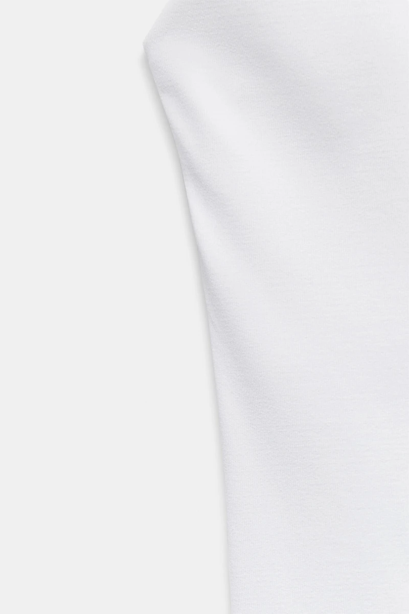 T-SHIRT EN POLYAMIDE À BRETELLES LARGES