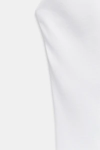 T-SHIRT EN POLYAMIDE À BRETELLES LARGES