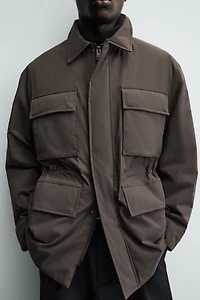 WATER REPELLENT PADDED TECHNICAL JACKET