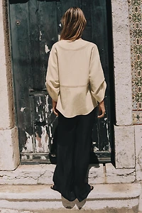 FLOWY WIDE LEG PANTS