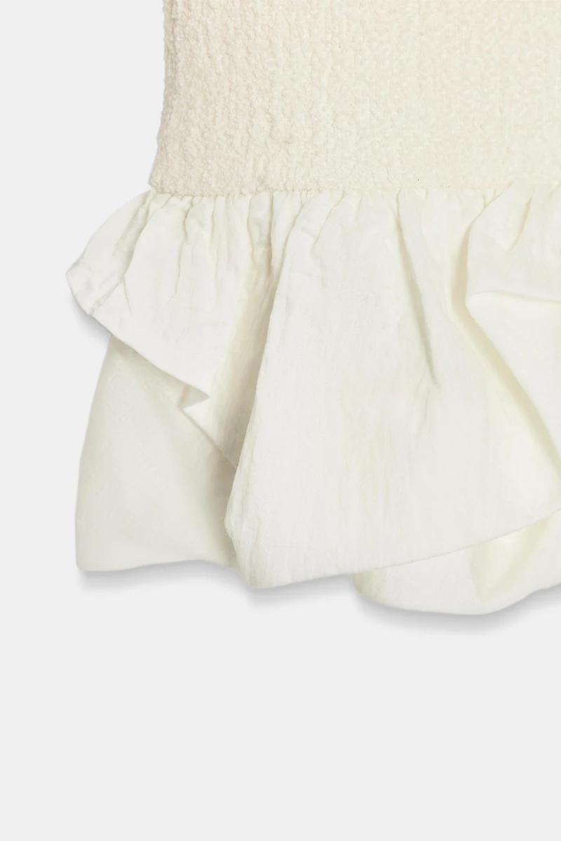 COMBINATION BOUCLÉ DRESS