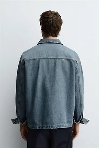 BOXY FIT DENIM SHIRT