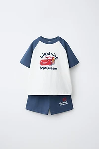 CARS LIGHTNING MCQUEEN © DISNEY/PIXAR T-SHIRT AND SHORTS SET