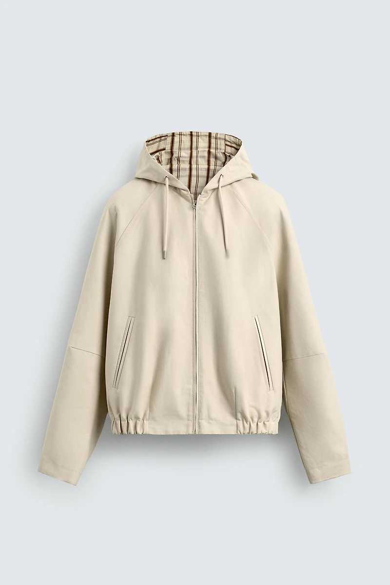 REVERSIBLE CHECKERED JACKET