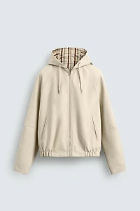 REVERSIBLE CHECKERED JACKET