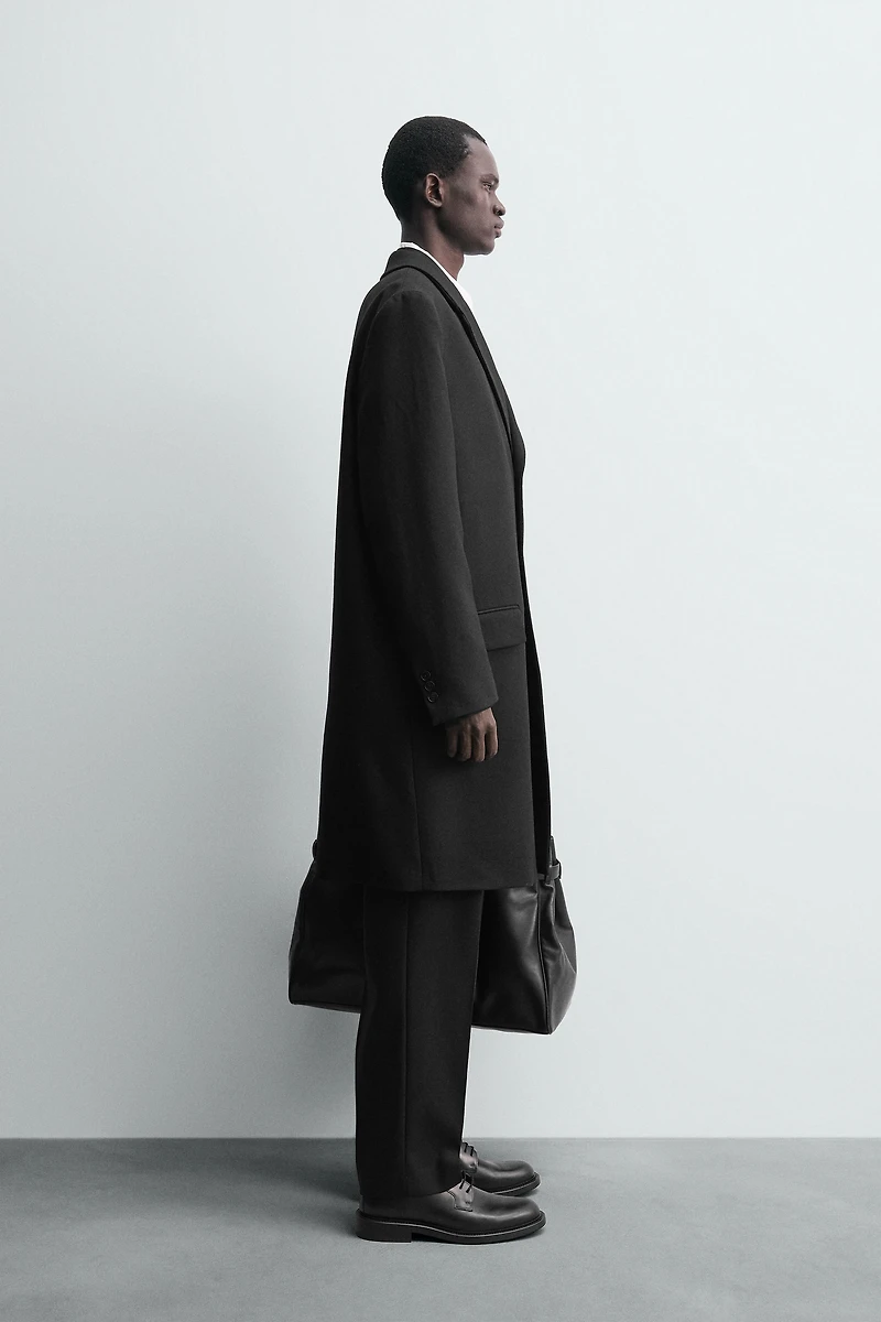 LIGHTWEIGHT 100% WOOL COAT