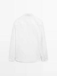 Regular fit textured shirt