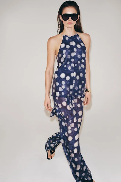 PANTALON À POIS ZW COLLECTION
