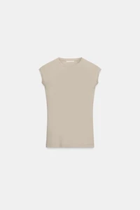 WASHED EFFECT RAGLAN SLEEVE T-SHIRT