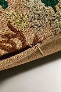 HOUSSE DE COUSSIN SYMÉTRIQUE FLEURIE