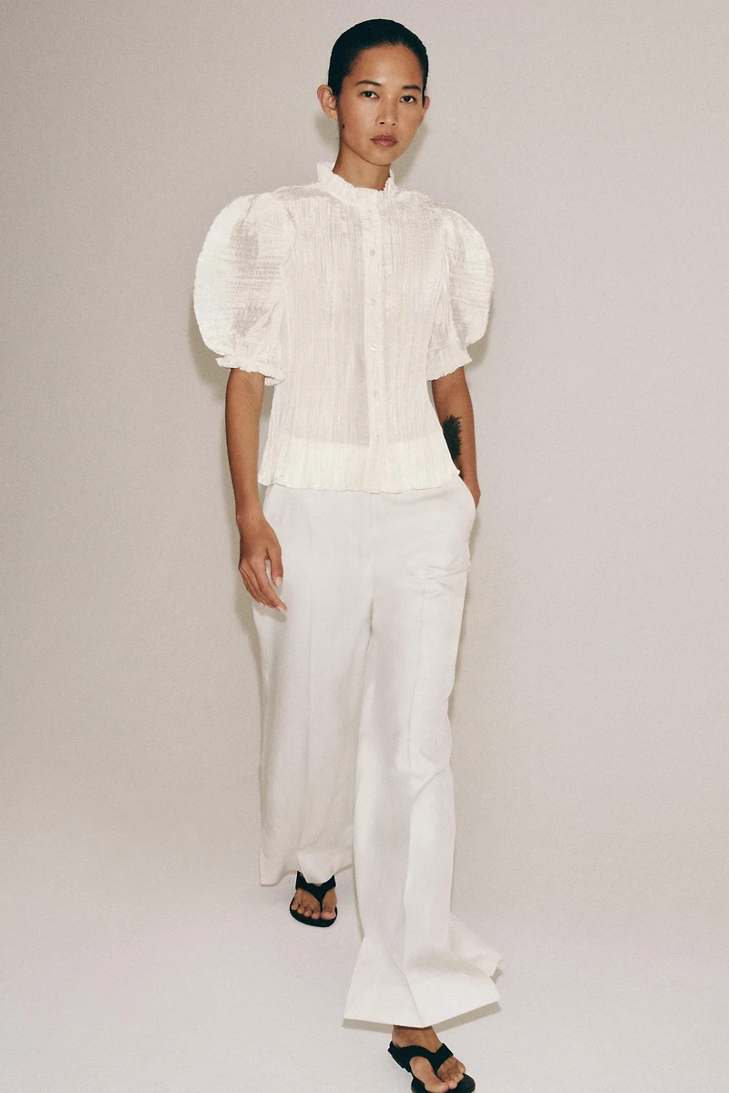 BLOUSE PLISSÉE ZW COLLECTION