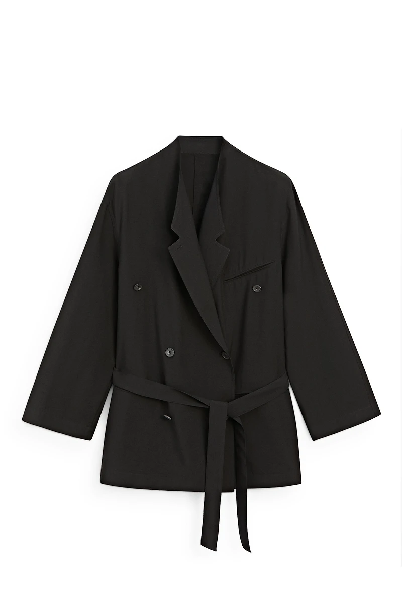 Blazer fluide oversize avec ceinture - LIMITED EDITION