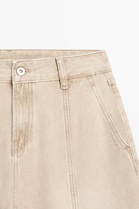 Relaxed fit mid-rise jeans