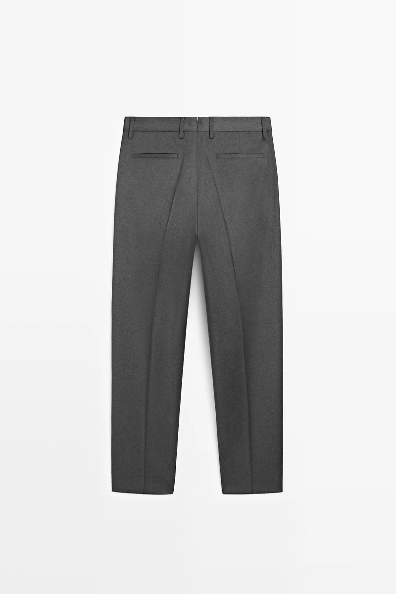100% Cool Wool Suit Pants